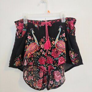 SPELL Hotel Paradiso Jet Shorts Size Small b55E